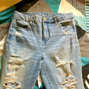 American eagle stretch fit high waisted jean